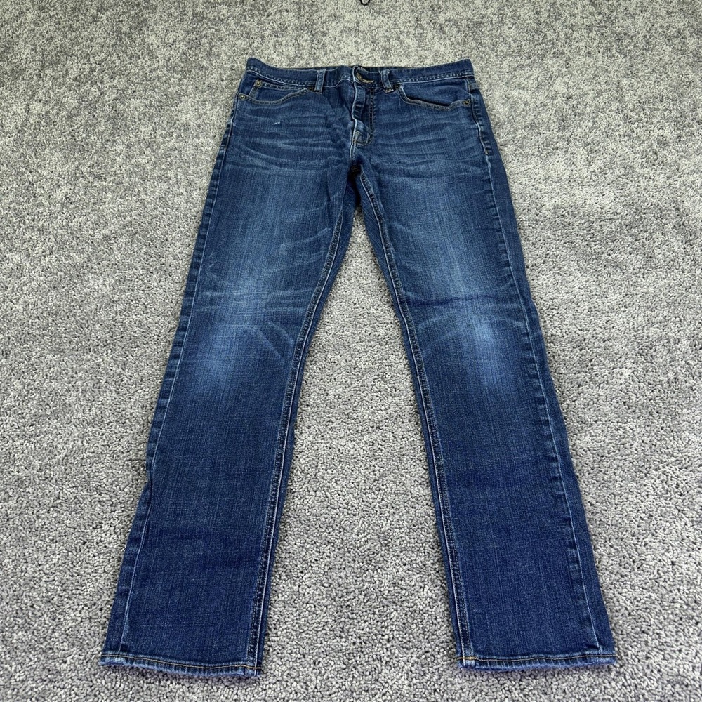 J.Crew Sutton Jeans Mens 31x32 Blue Slim Straight Denim Medium Wash Stretch